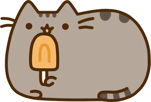 Sticker from the "Pusheen Vol. 2" sticker pack