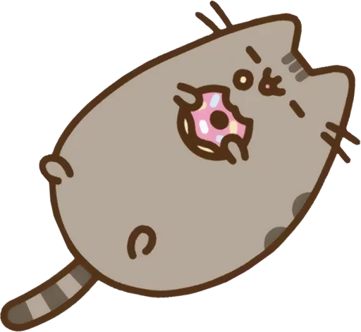 Sticker from the "Pusheen Vol. 2" sticker pack