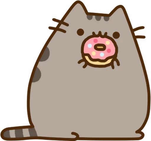 Sticker from the "Pusheen Vol. 2" sticker pack