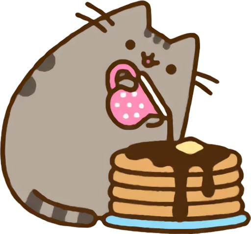 Sticker from the "Pusheen Vol. 2" sticker pack