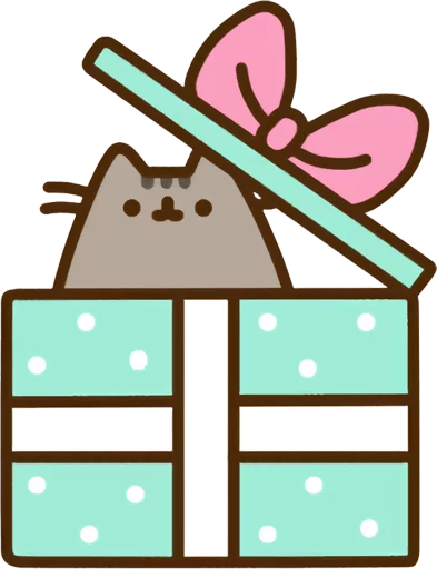 Sticker from the "Pusheen Vol. 2" sticker pack