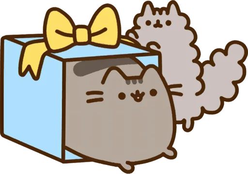 Sticker from the "Pusheen Vol. 2" sticker pack