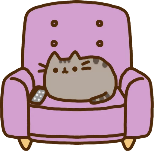 Стикер из набора "Pusheen Vol. 2"