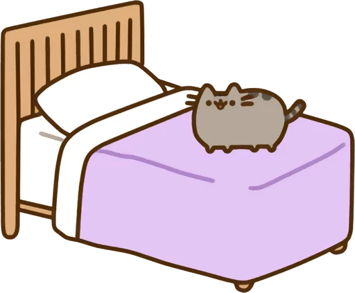 Sticker from the "Pusheen Vol. 2" sticker pack