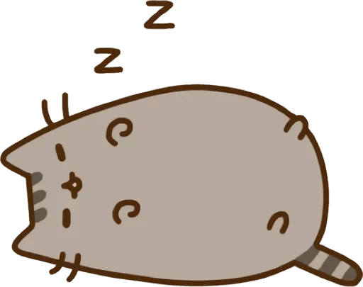 Стикер из набора "Pusheen Vol. 2"