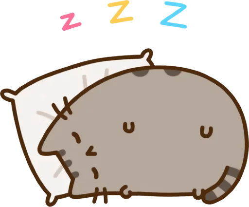 Sticker from the "Pusheen Vol. 2" sticker pack