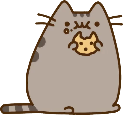 Sticker from the "Pusheen Vol. 2" sticker pack