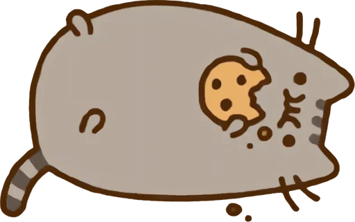 Sticker from the "Pusheen Vol. 2" sticker pack