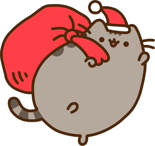 Sticker from the "Pusheen Vol. 2" sticker pack