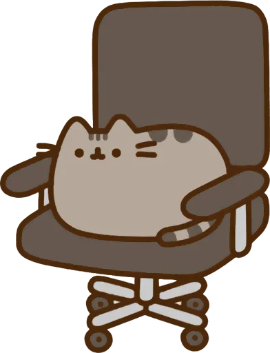 Sticker from the "Pusheen Vol. 2" sticker pack