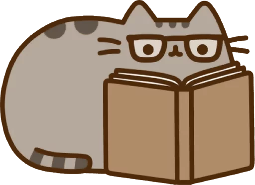 Sticker from the "Pusheen Vol. 2" sticker pack