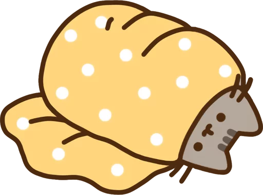 Sticker from the "Pusheen Vol. 2" sticker pack