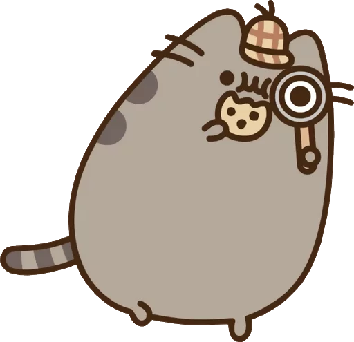 Sticker from the "Pusheen Vol. 2" sticker pack