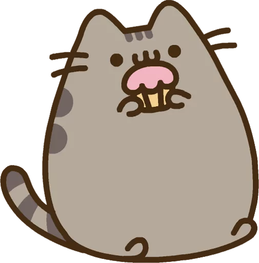 Sticker from the "Pusheen Vol. 2" sticker pack