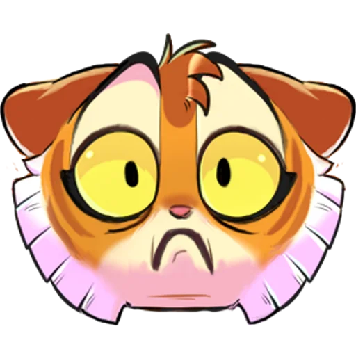 Sticker from the "Lackadaisy Emojis Resized" sticker pack