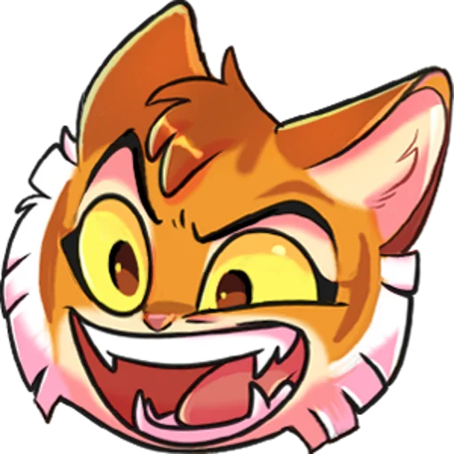 Sticker from the "Lackadaisy Emojis Resized" sticker pack