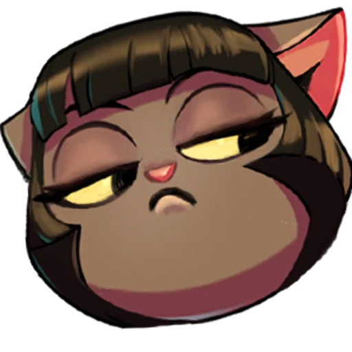 Sticker from the "Lackadaisy Emojis Resized" sticker pack