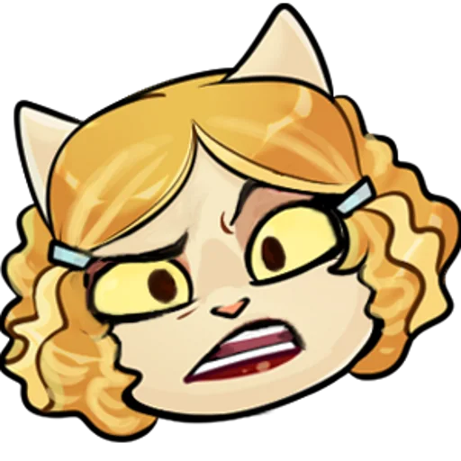 Sticker from the "Lackadaisy Emojis Resized" sticker pack