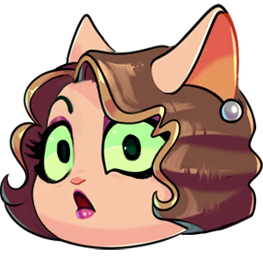 Sticker from the "Lackadaisy Emojis Resized" sticker pack