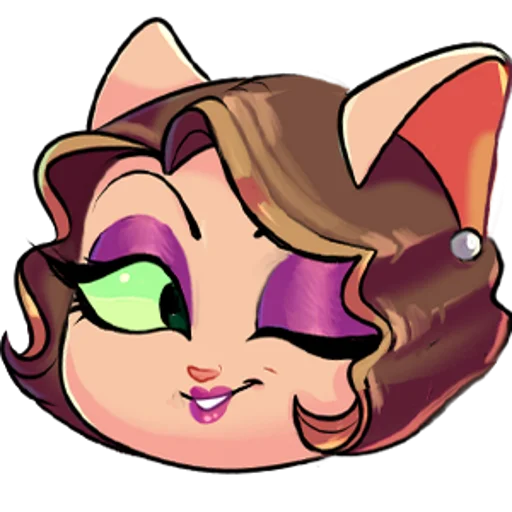 Sticker from the "Lackadaisy Emojis Resized" sticker pack