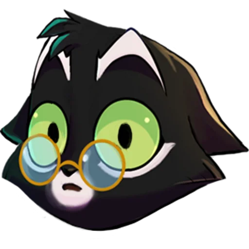 Sticker Lackadaisy Emojis Resized