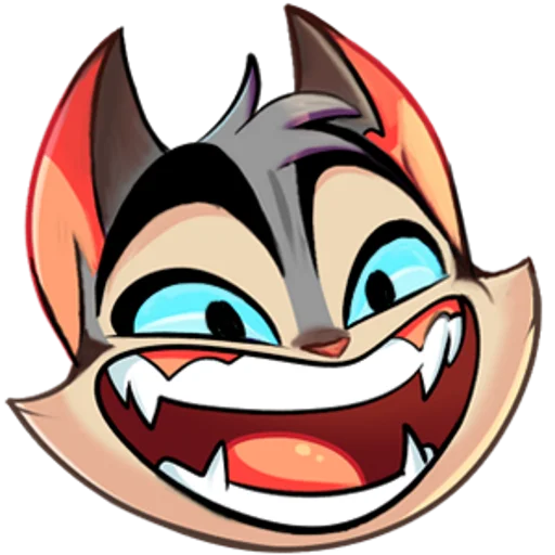 Sticker from the "Lackadaisy Emojis Resized" sticker pack