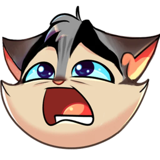 Sticker from the "Lackadaisy Emojis Resized" sticker pack