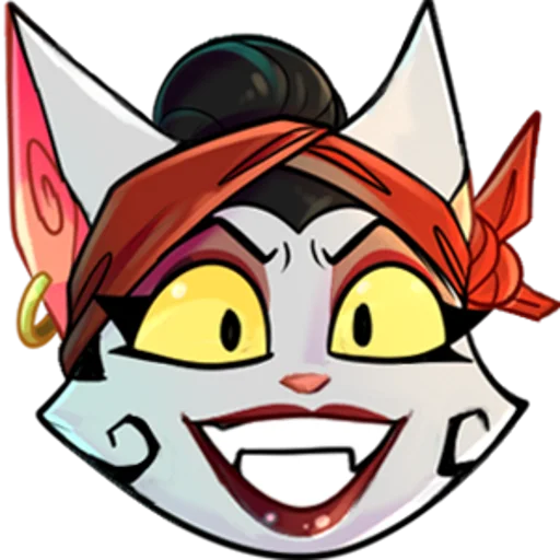 Sticker from the "Lackadaisy Emojis Resized" sticker pack