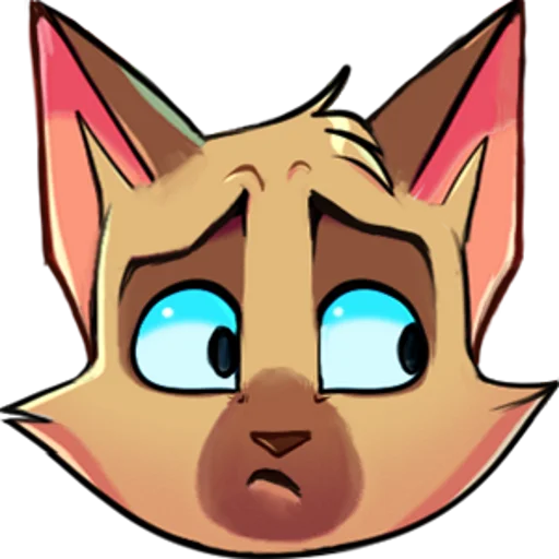 Sticker from the "Lackadaisy Emojis Resized" sticker pack