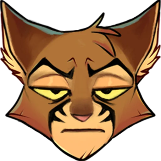 Sticker from the "Lackadaisy Emojis Resized" sticker pack