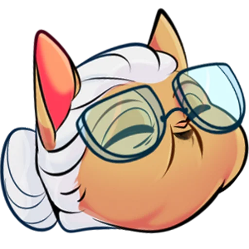 Sticker from the "Lackadaisy Emojis Resized" sticker pack