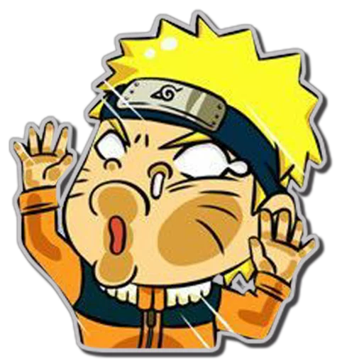 Sticker from the "NARUTO [รקร]" sticker pack