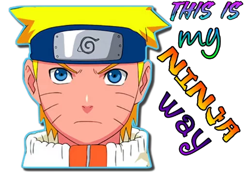 Sticker from the "NARUTO [รקร]" sticker pack