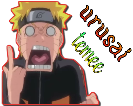 Sticker NARUTO [รקร]