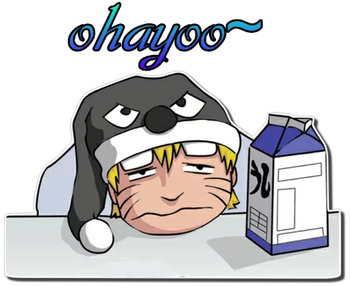 Sticker from the "NARUTO [รקร]" sticker pack