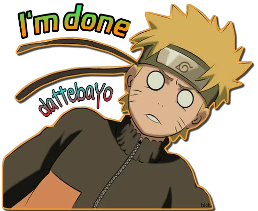 Sticker from the "NARUTO [รקร]" sticker pack