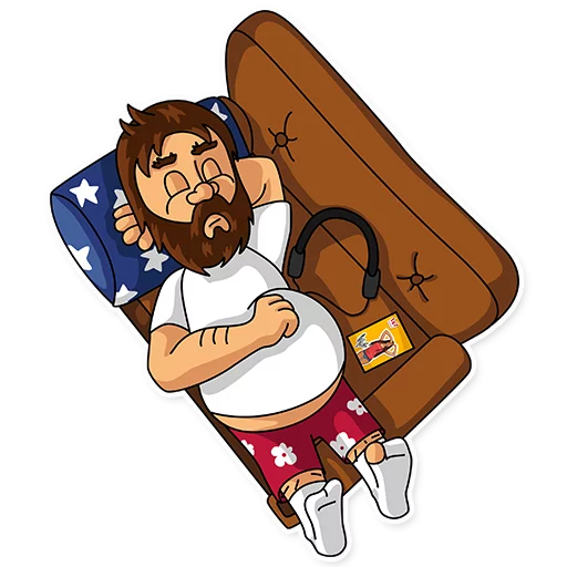 Sticker from the "Barry's Day" sticker pack