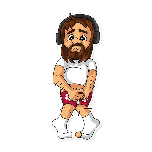 Sticker from the "Barry's Day" sticker pack