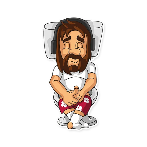 Sticker from the "Barry's Day" sticker pack