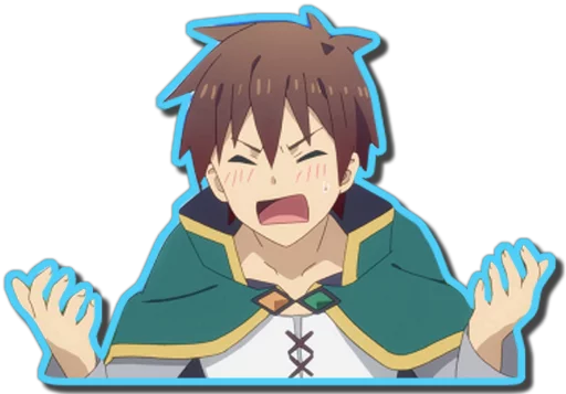 Sticker from the "Aqua & Kazuma [รקร]" sticker pack