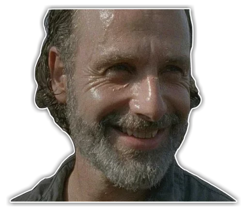 Sticker from the "The Walking Dead" sticker pack