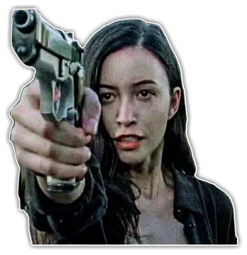 Sticker from the "The Walking Dead" sticker pack