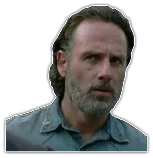 Sticker from the "The Walking Dead" sticker pack