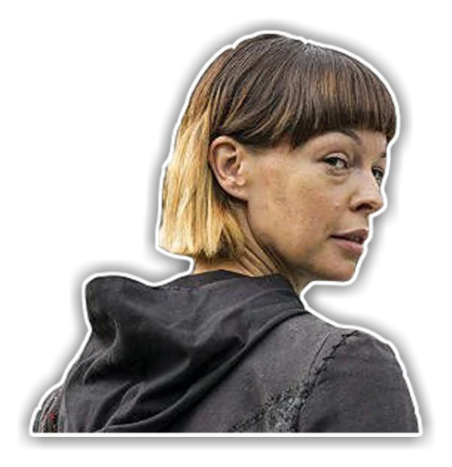 Sticker from the "The Walking Dead" sticker pack