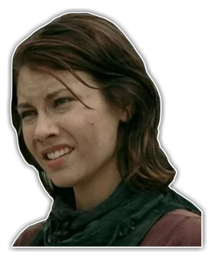 Sticker from the "The Walking Dead" sticker pack