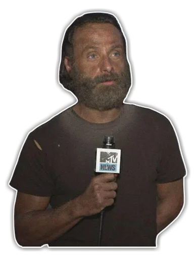 Sticker from the "The Walking Dead" sticker pack