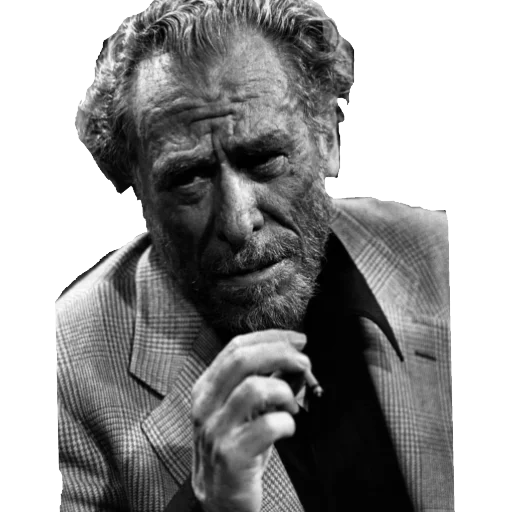 Sticker from the "BUKOWSKI" sticker pack