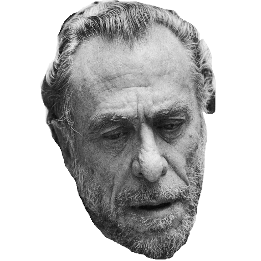 Sticker from the "BUKOWSKI" sticker pack