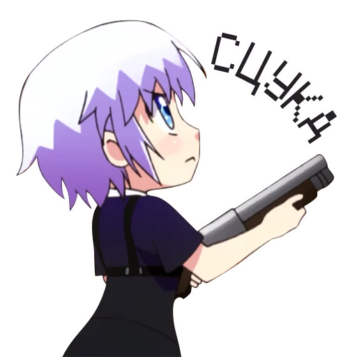 Sticker from the "? WTF anime" sticker pack