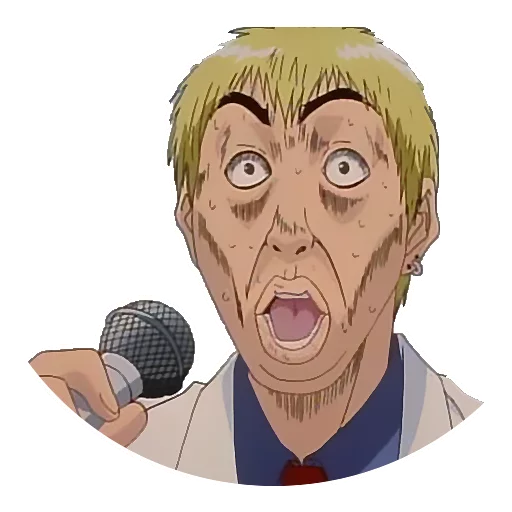 Sticker from the "? WTF anime" sticker pack